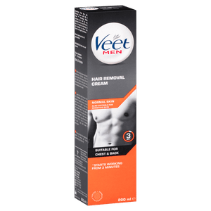 Veet Men Hair Removal Cream Normal Skin 200ml 2.png