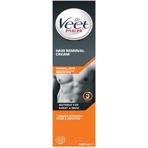 Veet Men Hair Removal Cream Normal Skin 200ml 1.png