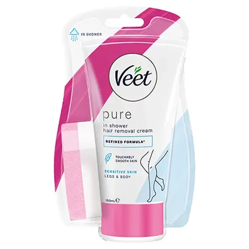 Veet Silk & Fresh In-Shower Hair Removal Cream Sensitive Skin 150ml.webp